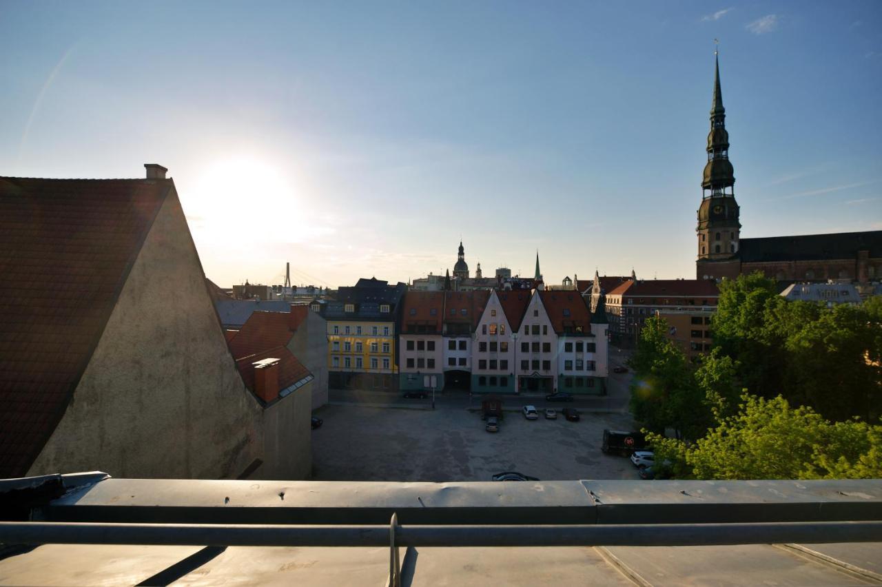 Last Floor Two Level Apartment With Fantastic View Riga Extérieur photo